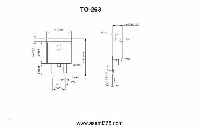 ASEMI品牌MBR1045CT参数