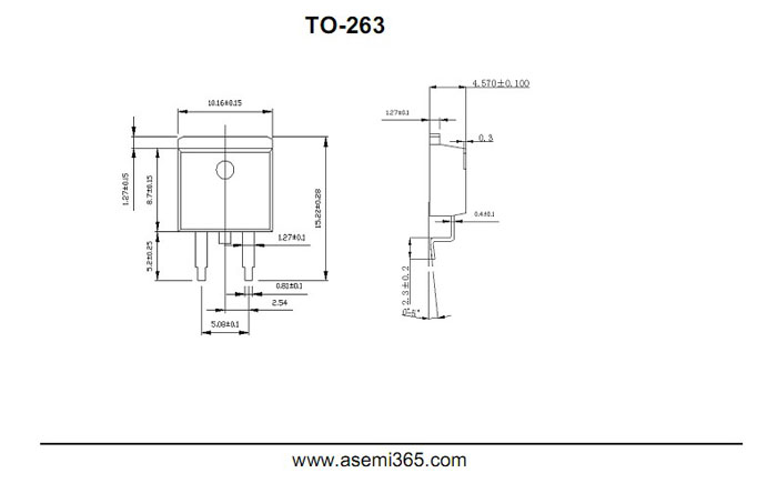 ASEMI肖特基二极管MBR4045FCT